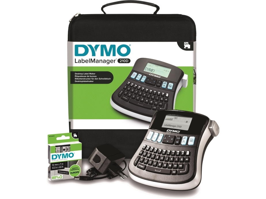Dymo Labelmanager ™ 210D Qwerty kitcase