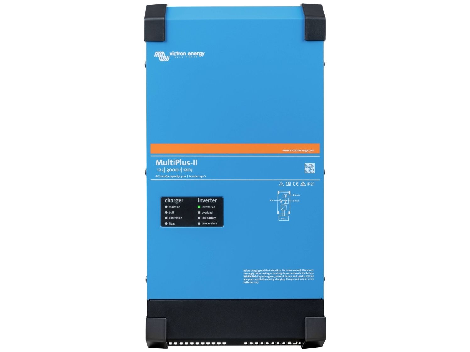 Victron Energy MultiPlus-II PMP122305010 nätaggregat 12/3000/120-32