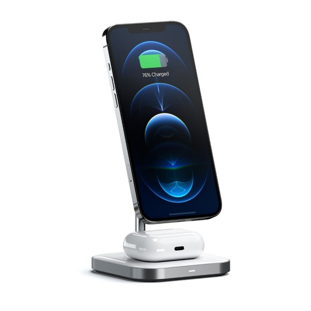 Satechi 2-in-1 Magnetic Wireless Charging Stand, bild 3