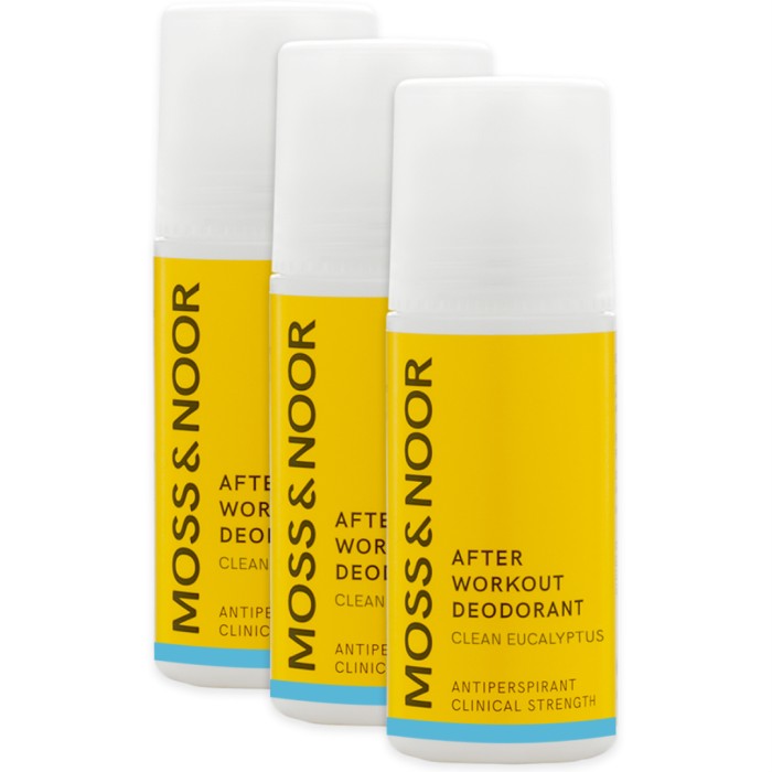 Moss & Noor After Workout Deodorant Clean Eucalyptus 3 pack 180 ml, bild 3