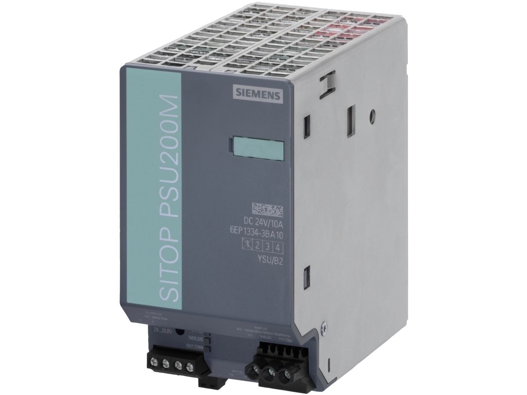 Siemens 6EP1334-3BA10, inomhus, IP20, Multifärg, CE, RoHS, REACH, 70 mm, 125 mm