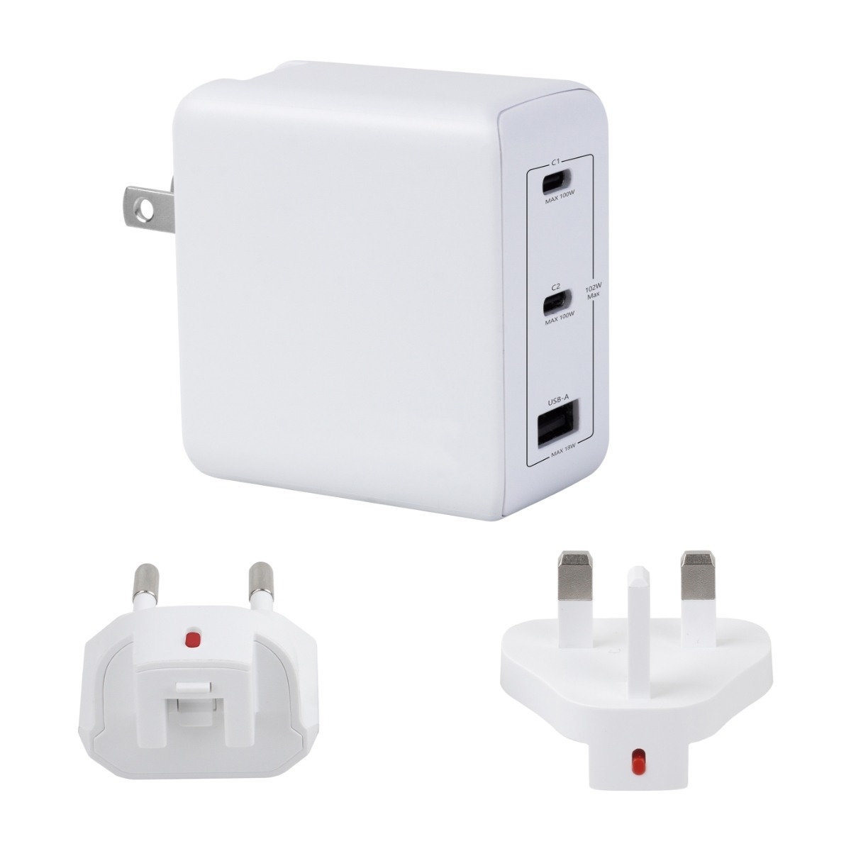 Dacota Platinum 102 W 3-ports GaN resladdare