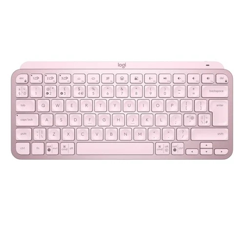 Logitech MX Keys Mini Wireless Keyboard - Rose, bild 2