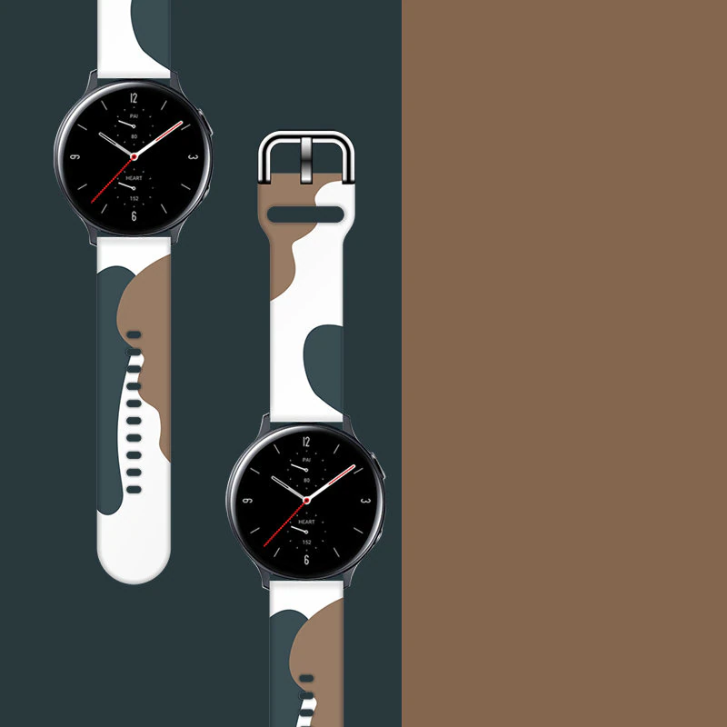 Armband Moro för Samsung Galaxy Watch 45 / 46 / 47 mm silikonarmband klockarmband - mönster 1