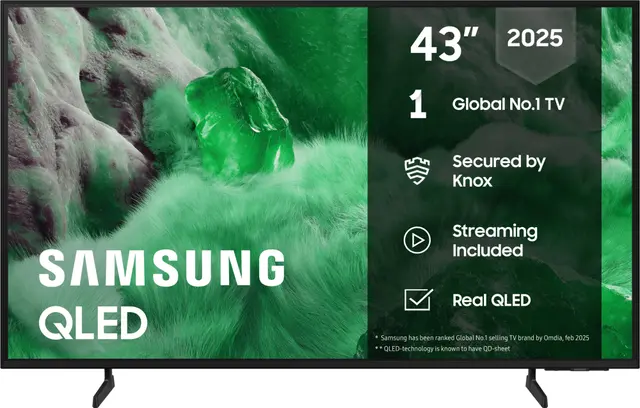 Samsung 43” Q7F3 4K QLED Smart TV (2025)