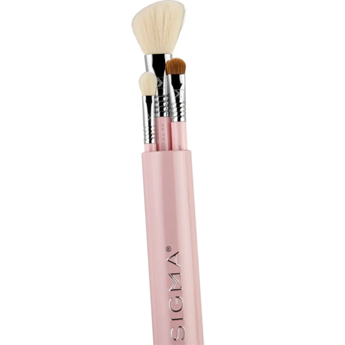 Sigma Beauty Essential Trio Brush Set - Pink, bild 3