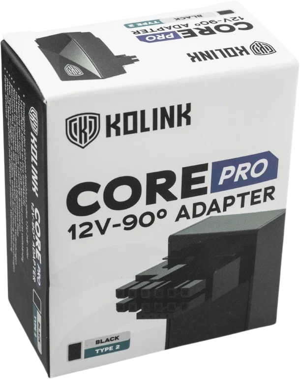 Kolink Core Pro 12V-2x6 Type 2 Svart