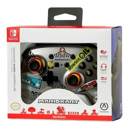 PowerA Nintendo Switch Enhanced Wired Controller (Mario Kart)