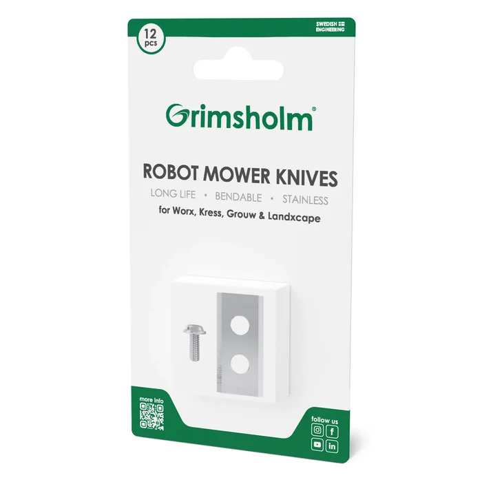 Grimsholm Robotgräsklipparknivar till Worx Landroid