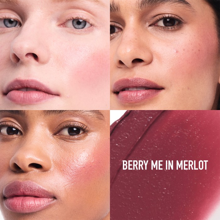 bareMinerals Gen Nude Dew In One Lip & Cheek Balm Berry Me in Merlot, bild 2