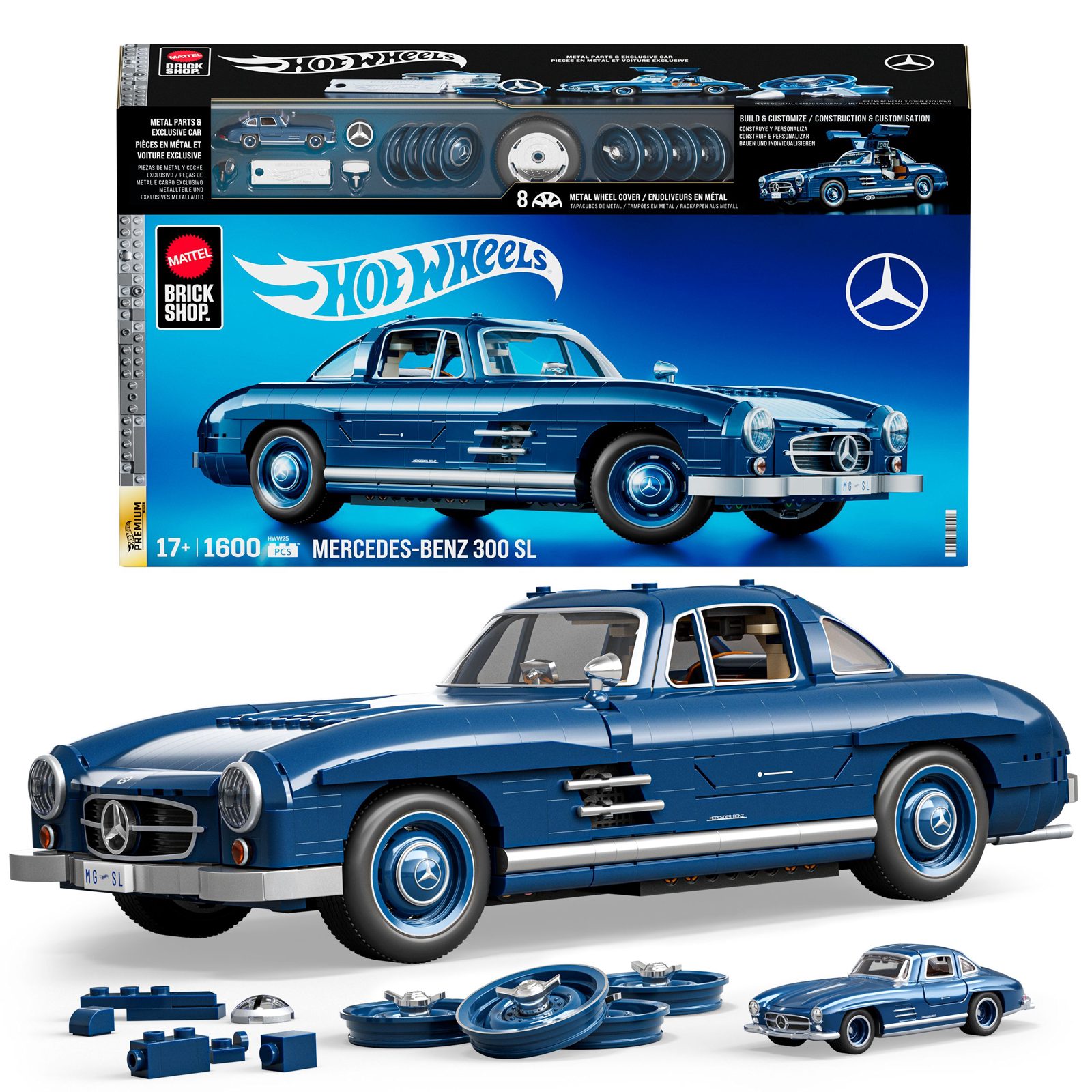 Brick Shop Premium Series Mercedes-Benz 300SL, bild 4