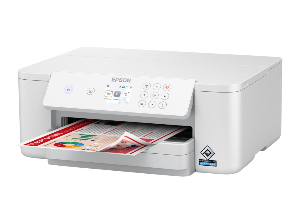 Epson WorkForce Pro WF-C4310DW, 21 ppm ISO, 4800x2400 dpi, duplex, pekskärm, USB/LAN/WiFi
