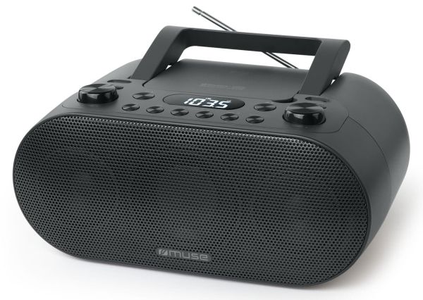 Muse M-35 BT, Digital, FM, PLL, 87,5 - 108 MHz, Spelare, CD, CD-R, CD-RW, Uppspelning/Paus, Skip down, Skip up, Stopp