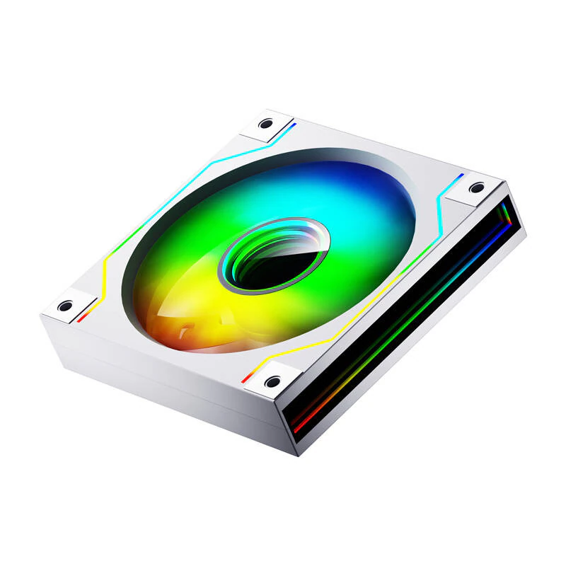 Darkflash DM20 computer fan (white) - Chassi fläkt - 120mm - Vit - 32 dBA, bild 3