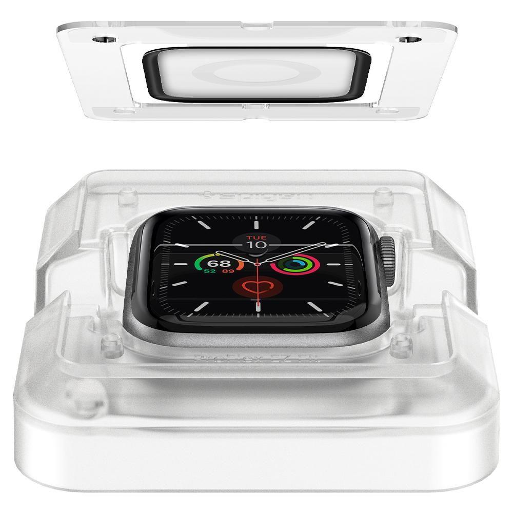 Spigen ProFlex EZ Fit Hybridglas för Apple Watch 4/5/6/SE (44mm), bild 2