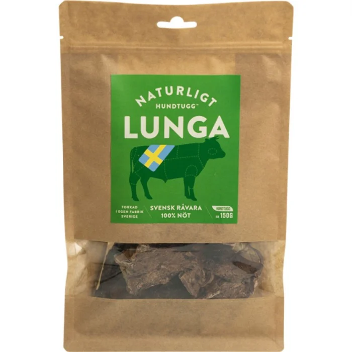Naturligt Hundtugg Nötlunga 150 g