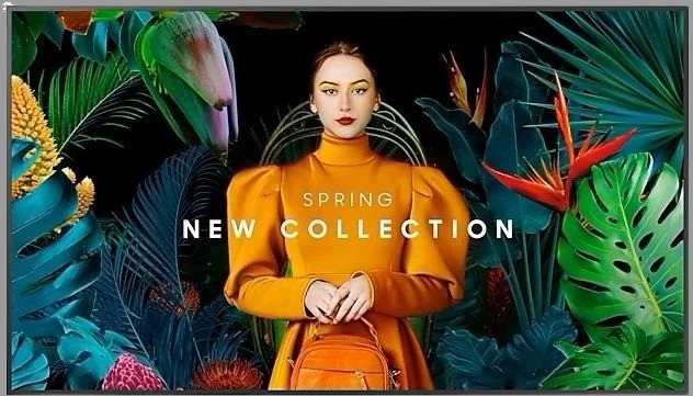 Samsung QM75C 75" 4K UHD skyltningsskärm, bild 4