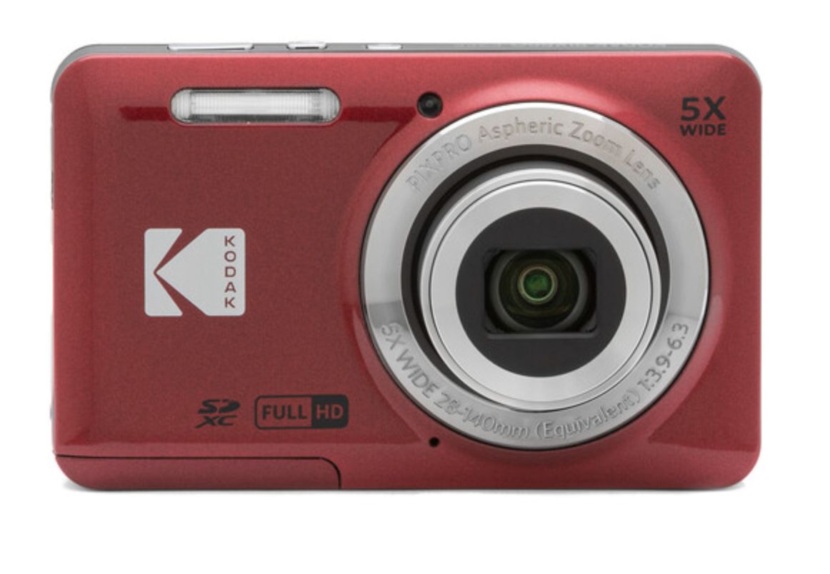 Kodak Pixpro FZ55 digitalkamera med 16 MP, röd, bild 4