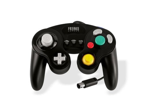 Freaks And Geeks - Wii/GC Black Controller with Turbo and Slow Motion, bild 2
