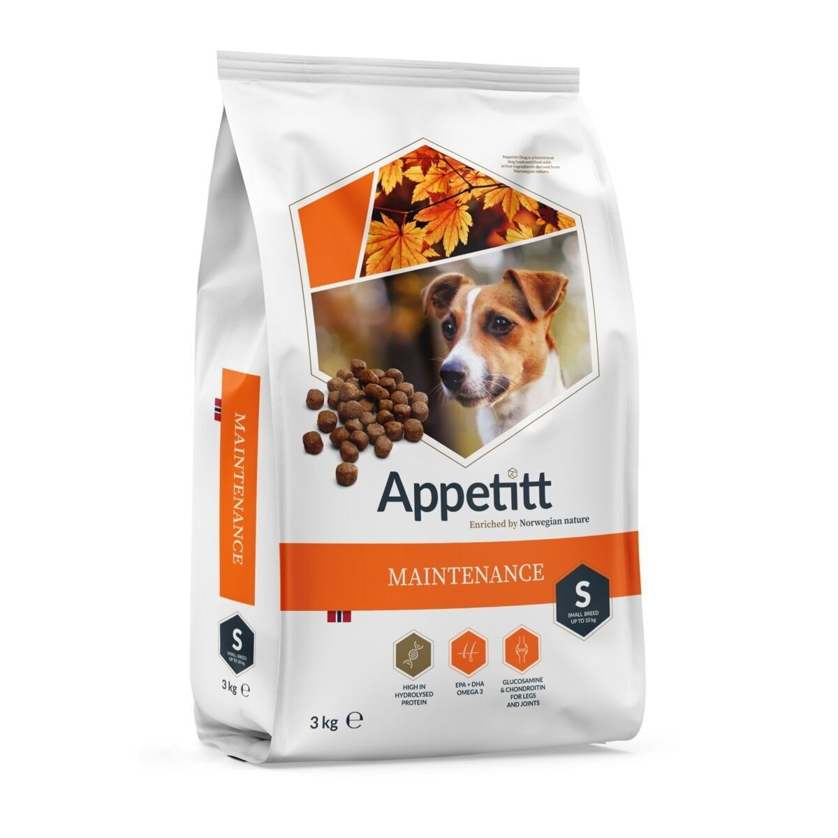 Appetitt Dog Maintenance Small Torrfoder till Hund 3 kg
