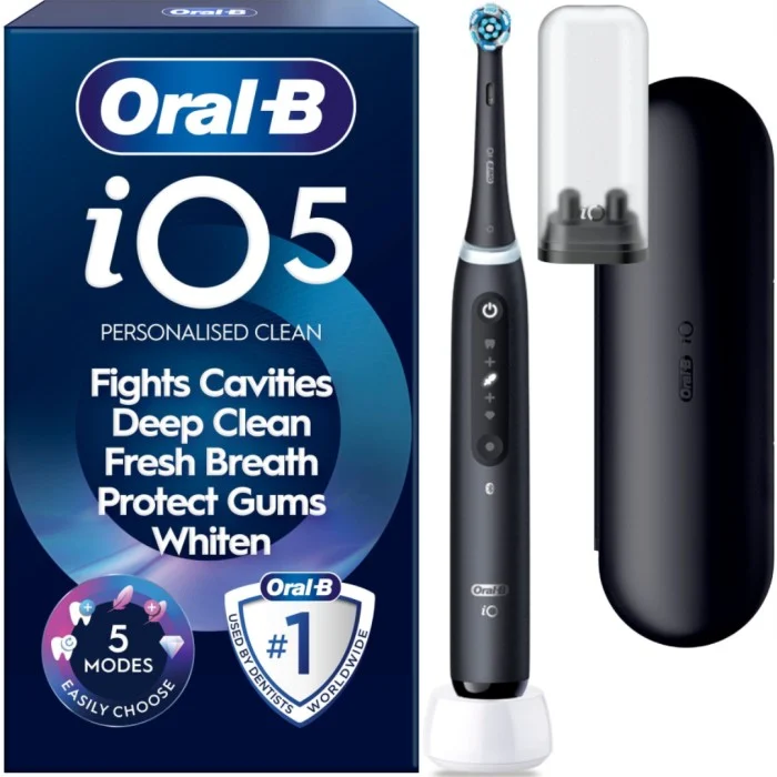 Oral-B iO5 eltandborste, matt svart