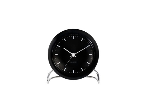 Arne Jacobsen – City Hall Bordsklocka – Ø11 cm – Svart, bild 2