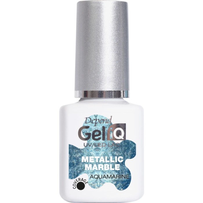 Depend GeliQ Metallic Marble Depend Gel IQ Metallic Marble 10155 Aquamarine Depend Gel IQ Metallic Marble 10155 Aquamarine