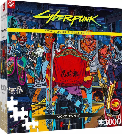 Cyberpunk 2077 Kickdown Pussel (1000 bitar)