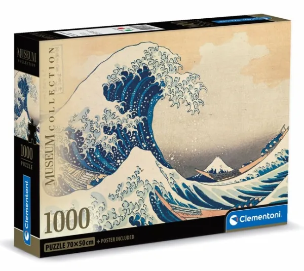 Clementoni CLE pussel 1000 Compact Museum Hokusai.. 39707