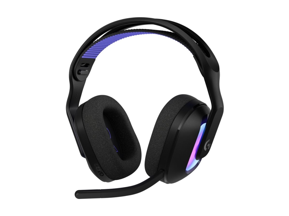 Logitech G522 Lightspeed trådlöst gamingheadset, svart, bild 4