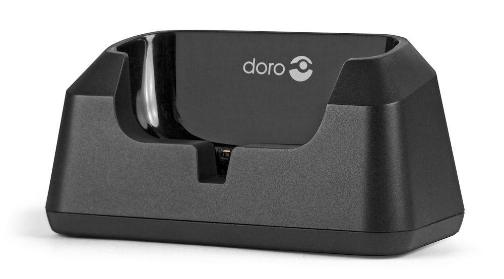 Bordsladdare Doro Cradle Eco Black för Leva L11 / X10, bild 3
