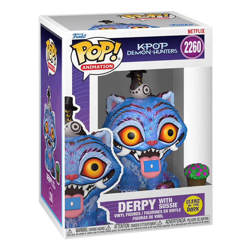 Pop! KPop Demon Hunters Derpy With Sussie Vinyl Figure