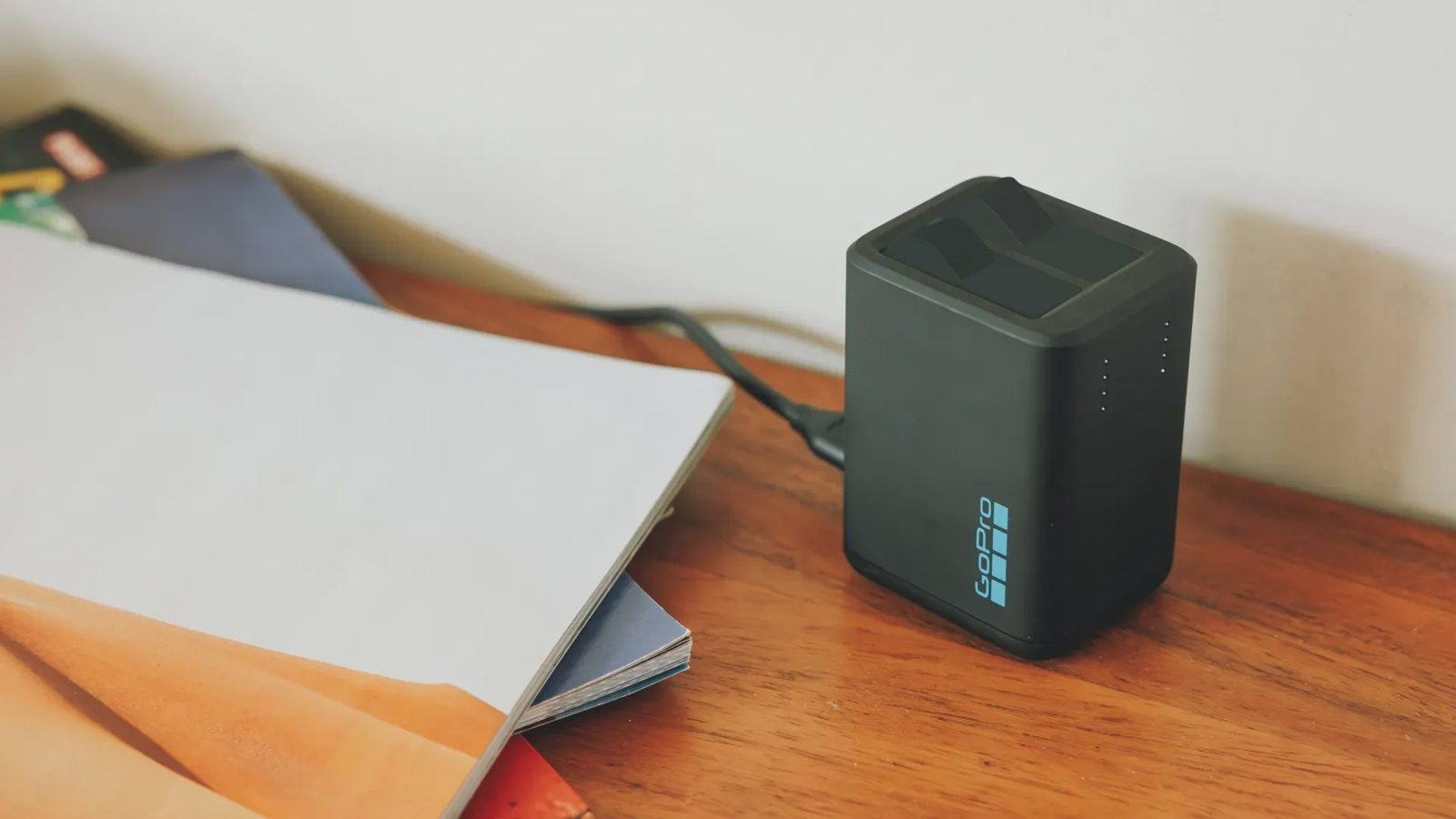 GoPro HERO13 Black dubbel batteriladdare + 2 Enduro batterier, bild 4