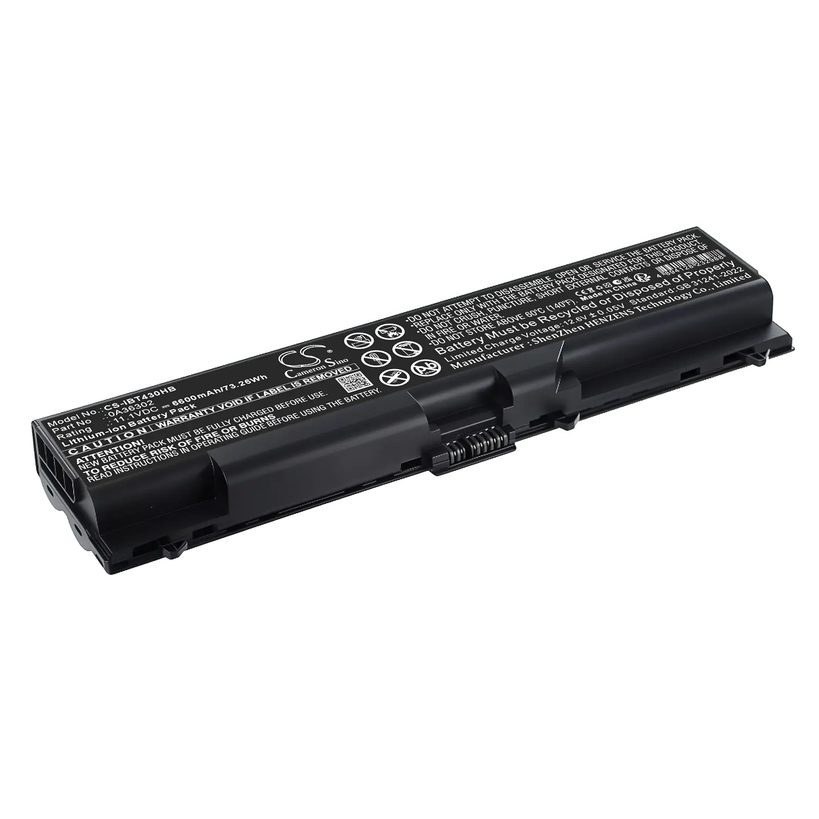 Batteri till Laptop, Bärbar dator för Lenovo T420, L430, L530 m.fl.