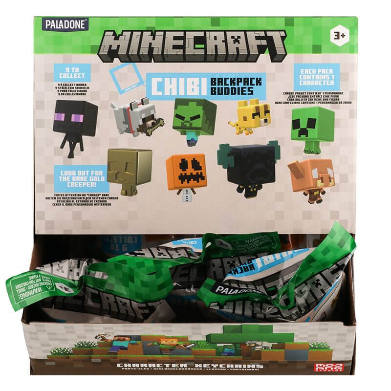 Paladone Minecraft Chibi Backpack Buddies