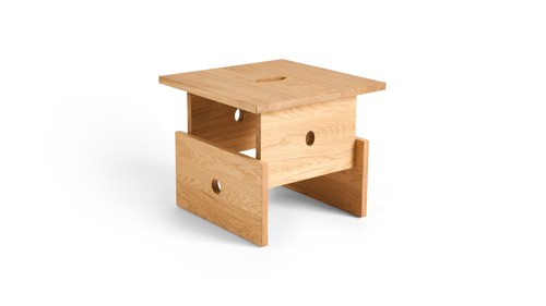 HAY - Wood Box Soffbord - H 35cm - Oljad Ek, bild 3