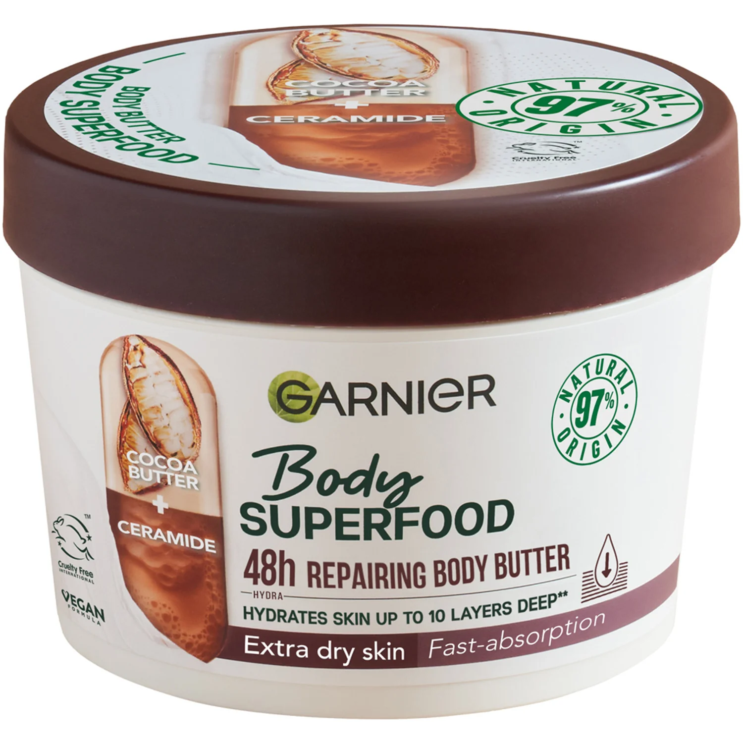 Garnier Body Superfood Cocoa 380 g