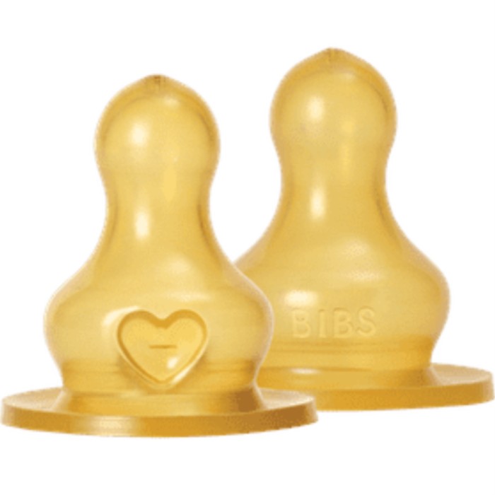 BIBS dinapp Latex medium flöde, 2 st