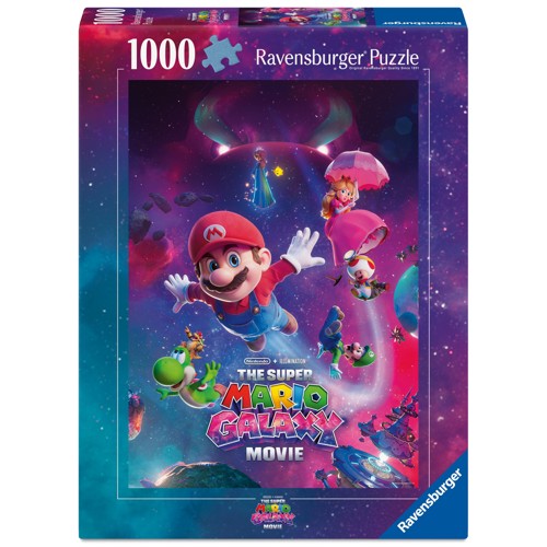 Ravensburger Super Mario Galaxy Movie Puzzle inkl. Poster (1000 bitar)