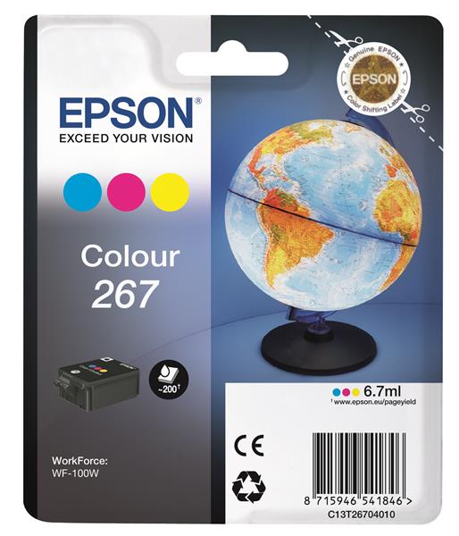 Epson T267 3-Colour Ink cartridge, bild 5