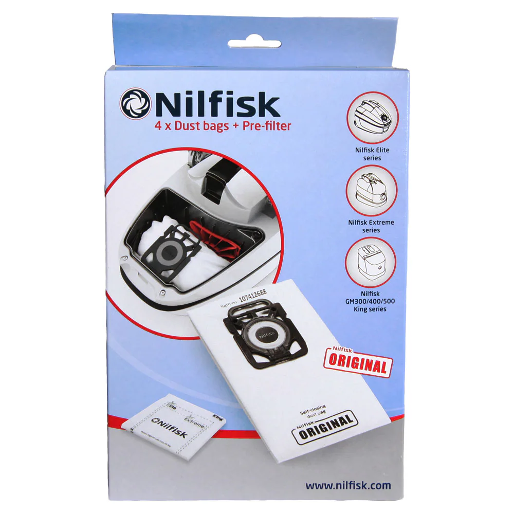 Nilfisk Elite - Extreme King dustbag