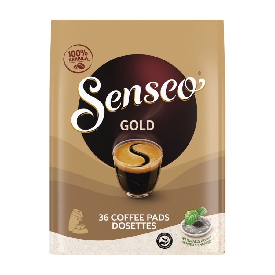Senseo Gold kaffepads, 36 st