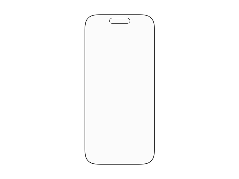 PanzerGlass Stealth Screen Protector w. Black Frame iPhone 17 Pro | Ultra-Wide Fit w. Fastfit in-a-box