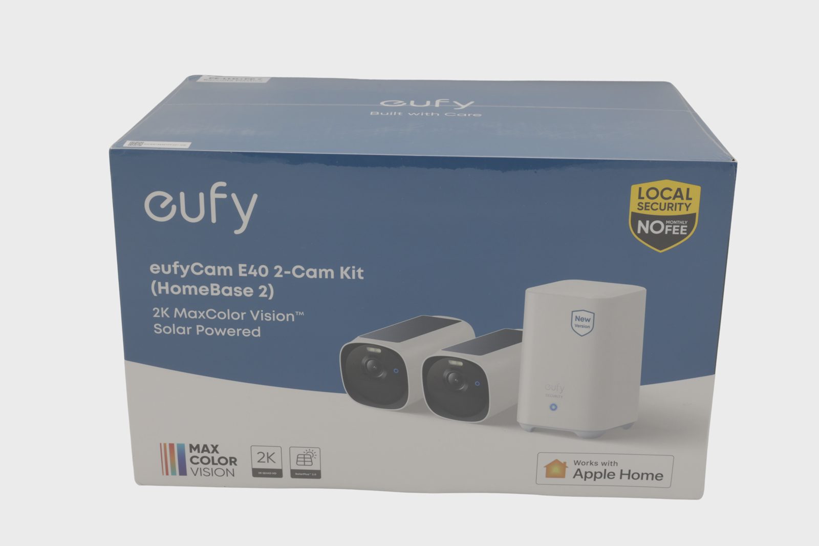Eufy eufyCam E40 säkerhetskamera + HomeBase 2 (2-pack), bild 2