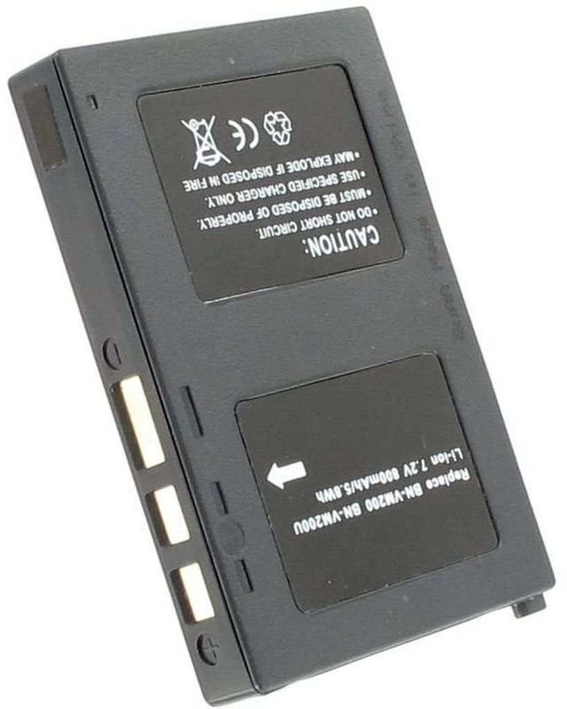Batteri JVC BN-VM200, 800 mA (till GZ-MC100/200/500), bild 3
