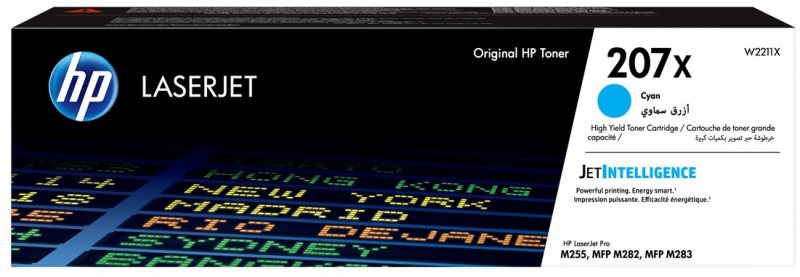 HP 207X 1 Styck Original, cyan w2211x