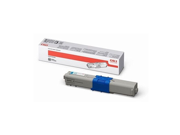 OKI C310/C330/C510/C530/C531, 2000 sidor, Cyan, bild 2