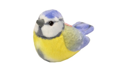Wild Republic - Gosedjur Bird With Sound 18 cm Blåmes, bild 3