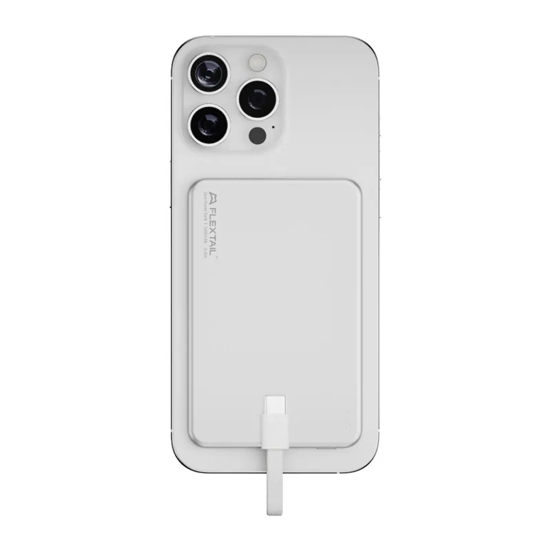 Flextail Zero Power Metal 5000 mAh powerbank (silver), bild 4
