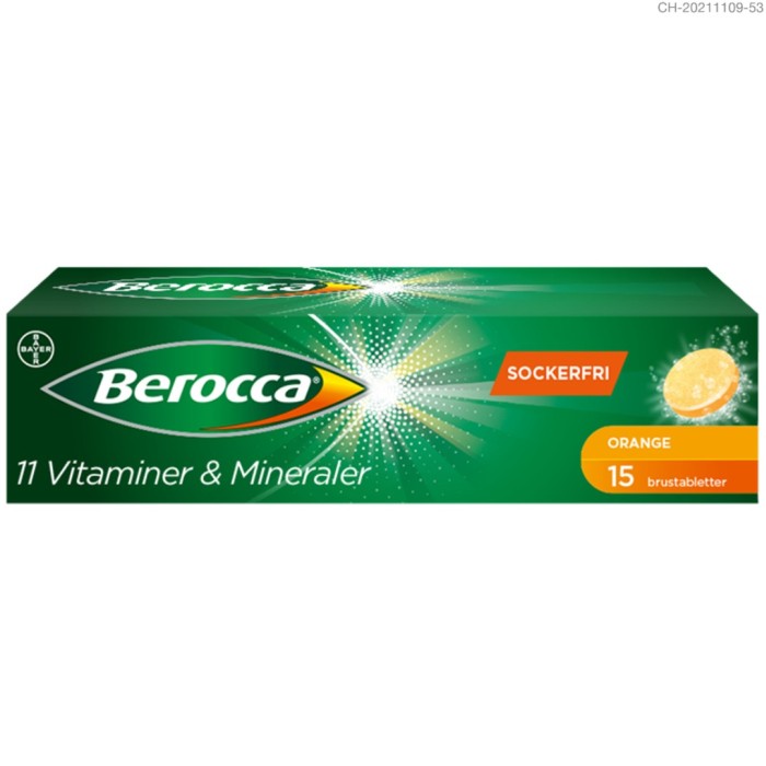 Berocca Energy Orange, 15 st